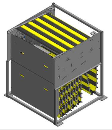 copertura a Movimentazione fluida e silenziosa